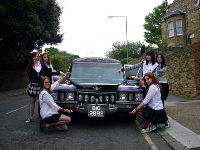 Girls leavers day in Ramsgate